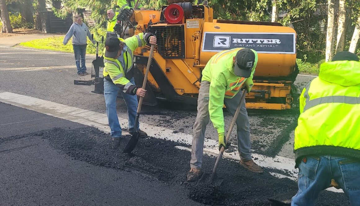 repaving in Whatcom County